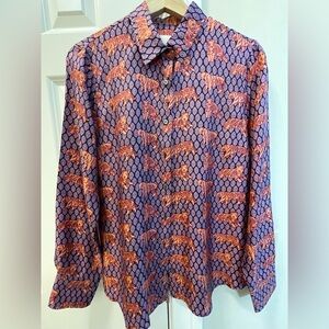 J Crew Collection Silk Blouse- Size 6